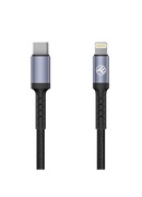  Tellur Lightning to Type-C Cable 3A PD30W 2m Nylon Black