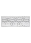 Tastatūra Tellur Mini Wireless Keyboard White