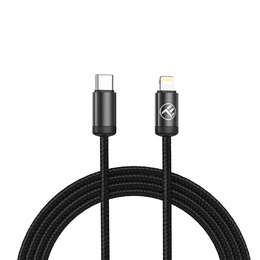  Tellur Minimalist USB-C to Lightning  Cable 3A 1m PD27W Black