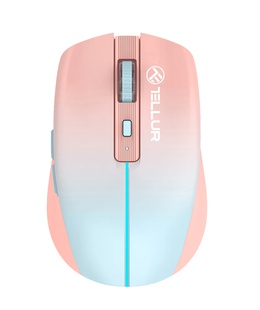 Pele Tellur Silent Click Wireless Mouse Orange  Hover
