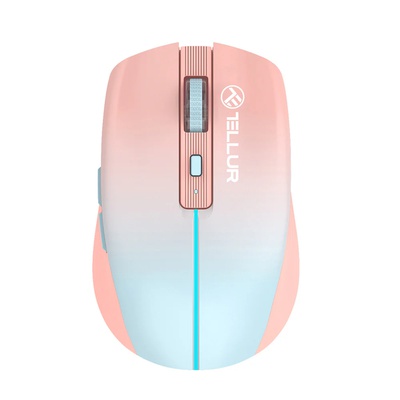 Pele Tellur Silent Click Wireless Mouse Orange