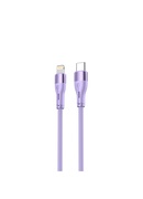  Tellur Silicone Type-C to Lightning Cable PD30W 1m Purple