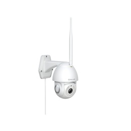  Tellur Smart WiFi Outdoor Camera 3MP, UltraHD, Autotracking, PTZ white