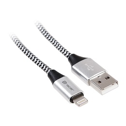  Tracer 46268 Lighting USB 2.0 Iphone AM 1m Black Silver