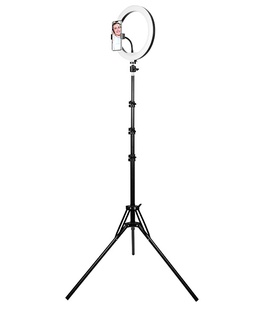  Tracer 46745 LED Ring Lamp 30cm with 210cm tripod  Hover