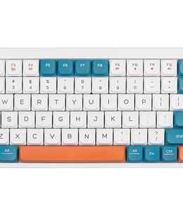 Tastatūra Tracer 47309 FINA 84 White/Blue (Outemu Red Switch)  Hover