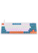 Tastatūra Tracer 47309 FINA 84 White/Blue (Outemu Red Switch) Hover