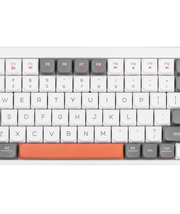 Tastatūra Tracer 47310 FINA 84 White/Grey (Outemu Red Switch)  Hover