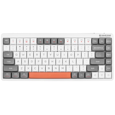 Tastatūra Tracer 47310 FINA 84 White/Grey (Outemu Red Switch)