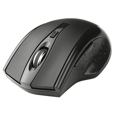 Pele Tracer 47432 Wireless Optical Mouse RF 2,4Ghz/BT Black