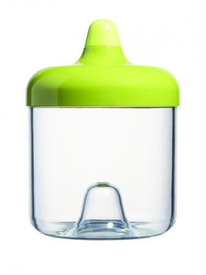  ViceVersa round canister 0.75L green 11211  Hover