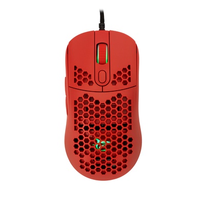 Pele White Shark GALAHAD-R Gaming Mouse GM-5007 Red