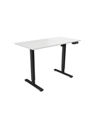  White Shark Gaming Desk Axiom-W Set of 2 pcs.(1/2 + 2/2) White-1 Motor