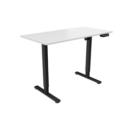  White Shark Gaming Desk Axiom-W Set of 2 pcs.(1/2 + 2/2) White-1 Motor