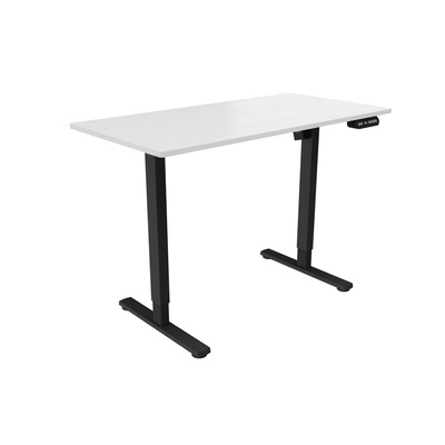 White Shark Gaming Desk Axiom-W Set of 2 pcs.(1/2 + 2/2) White-1 Motor