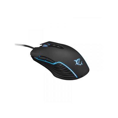 Pele White Shark Gaming Mouse Azarah GM-5003 black