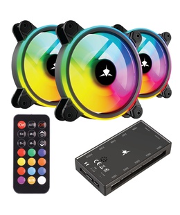  White Shark GCF-S028-004 Nebula-2 Black ARGB Kit  Hover