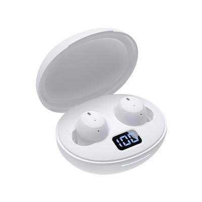 Austiņas White Shark GEB-TWS-02 Vortex White
