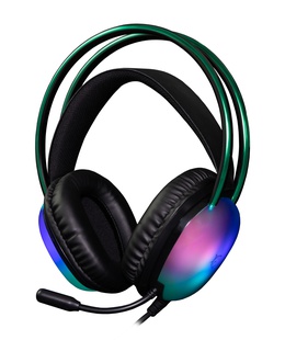 Austiņas White Shark GH-2444 Peacock-2 Black  Hover