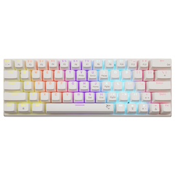 Tastatūra White Shark GK-002221V2 Wakizashi 2 White US-Blue.SW