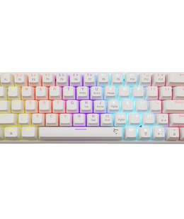 Tastatūra White Shark GK-002221V2 Wakizashi 2 White US-Blue.SW  Hover