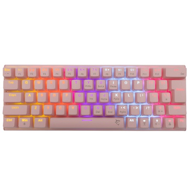 Tastatūra White Shark GK-002421 Wakizashi Pink US Blue Switches