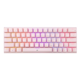Tastatūra White Shark GK-002421V2 Wakizashi 2 Pink US-Blue.SW