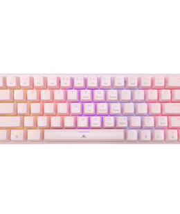 Tastatūra White Shark GK-002421V2 Wakizashi 2 Pink US-Blue.SW  Hover