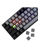 Tastatūra White Shark GK-002721V2 Wakizashi-2 Grey-Black US-Blue.SW Hover