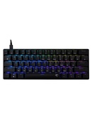 Tastatūra White Shark GK-004121 Shinobi-2 Blue Switch, Black US