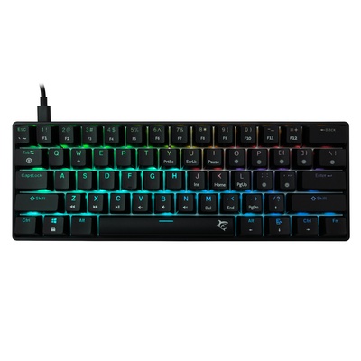 Tastatūra White Shark GK-004131 Shinobi 2 Brown switch, Black US
