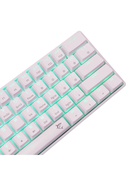 Tastatūra White Shark GK-004211 Shinobi-2 Red Switch, White US Hover
