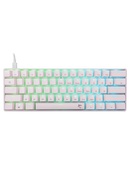Tastatūra White Shark GK-004221 Shinobi-2  Blue switch, White US