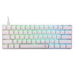 Tastatūra White Shark GK-004221 Shinobi-2  Blue switch, White US