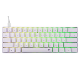 Tastatūra White Shark GK-004231 Shinobi-2 Brown Switch, White US