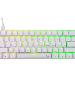 Tastatūra White Shark GK-004231 Shinobi-2 Brown Switch, White US  Hover