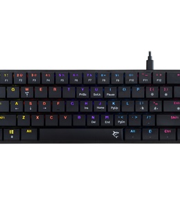 Tastatūra White Shark GK-006111 Nagamaki Black-Mechanical / US-Red.SW  Hover