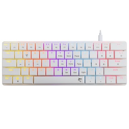 Tastatūra White Shark GK-006211 Nagamaki White-Mechanical-Red.SW
