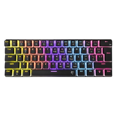 Tastatūra White Shark GK-2202 Ashiko 2 Black/Blue US