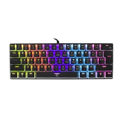 Tastatūra White Shark GK-2202 Ashiko Black/Red US