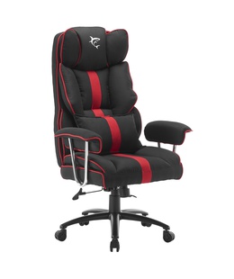  White Shark LE MANS Gaming Chair black/red  Hover