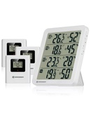  BRESSER Quadro NV Termo-Higrometrs balts