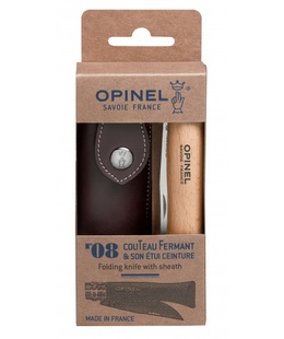  Nazis + Maksts Opinel Nr 8 Stainless Steel  Hover