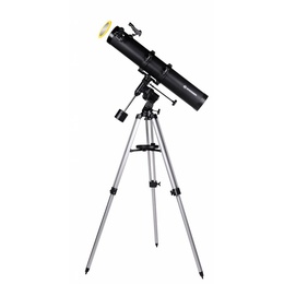  Teleskops BRESSER Galaxia 114/900 EQ-Sky <228x ar viedtālruņa adapteri un saules filtru