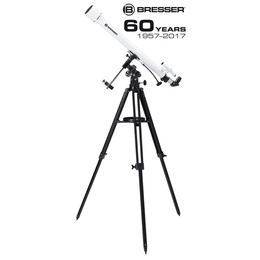  Teleskops, Refractor Classic 60/900 EQ, BRESSER ar telefona adapteri