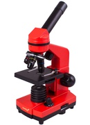  Mikroskops Levenhuk Rainbow 2L Oranžā Krāsā 40x-400x ar eksperimenta komplektu K50