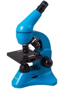  Mikroskops ar Eksperimentālo Komplektu K50 Levenhuk Rainbow 50L Debeszilā krāsā 40x - 800x