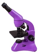  Mikroskops ar Eksperimentālo Komplektu K50 Levenhuk Rainbow 50L PLUS Violētā krāsā 64x - 1 Hover