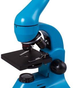  Mikroskops ar Eksperimentālo Komplektu K50 Levenhuk Rainbow 50L PLUS Debeszilā krāsā 64x -  Hover