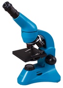  Mikroskops ar Eksperimentālo Komplektu K50 Levenhuk Rainbow 50L PLUS Debeszilā krāsā 64x - Hover
